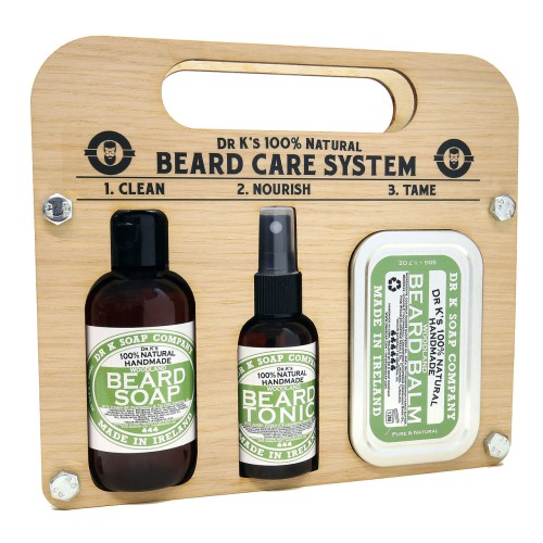 Zestaw do brody BEARD CARE SYSTEM WOODLAND Dr K Soap