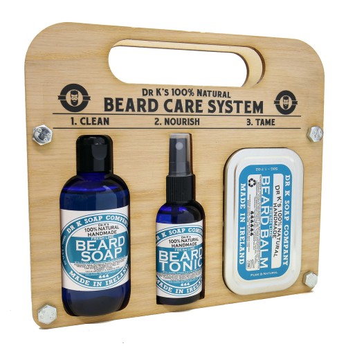 Zestaw do brody BEARD CARE SYSTEM FRESH LIME Dr K Soap