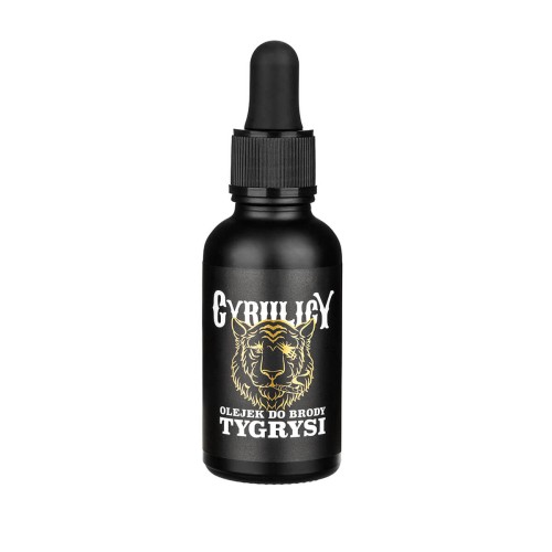 Olejek do brody TYGRYSI Cyrulicy 30ml