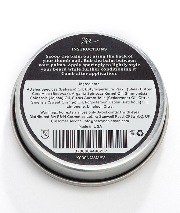 Balsam do brody BEARD BALM Percy Nobleman 65ml