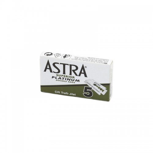Zyletki do maszynek i brzytew SUPERIOR PLATINUM Astra 5szt
