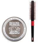 Zestaw do wlosow Uppercut Deluxe Quiff Roller i pomada do wlosow Reuzel Extreme