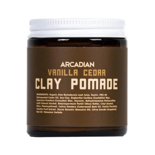 Glinka do wlosow VANILLA CEDAR CLAY POMADE Arcadian