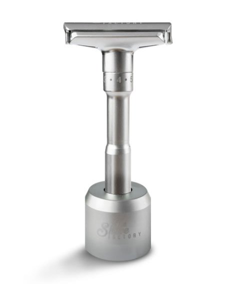 Shave Factory PREMIUM ADJUSTABLE SAFETY RAZOR maszynka do golenia na zyletki