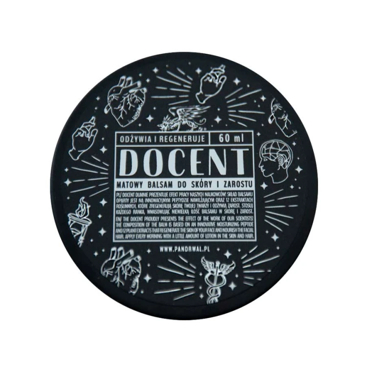 Matowy balsam do skory i zarostu Pan Drwal Docent probka