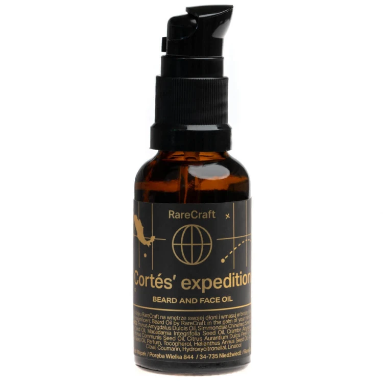 RareCraft WYPRAWA CORTESA olejek do brody - probka 1.5ml
