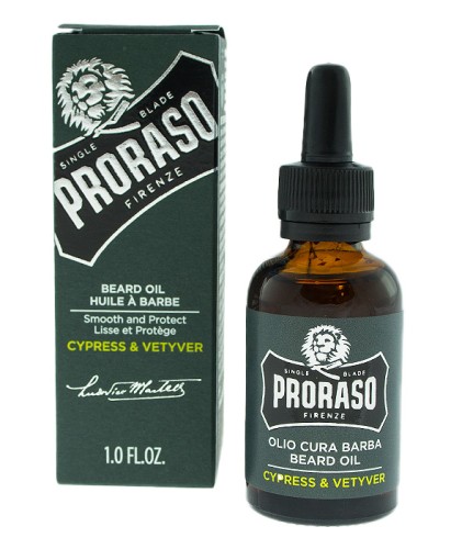 Olejek do brody CYPRESS & VETYVER  Proraso