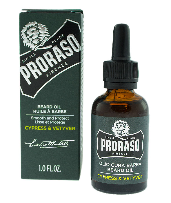 Olejek do brody CYPRESS & VETYVER  Proraso