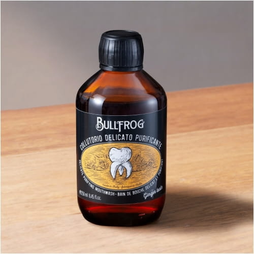 Bullfrog delikatny oczyszczający płyn do ust 250 ml.jpeg