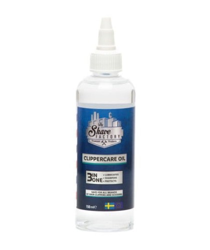 Shave Factory Olejek do smarowania maszynek CLIPPERCARE OIL 150ml.jpg
