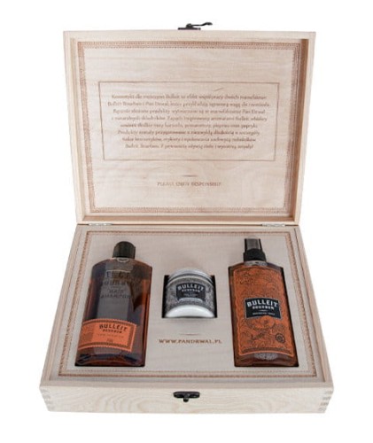 Pan Drwal Zestaw kosmetyków x Bulleit Bourbon Hair Kit - Milk Punch.jpg