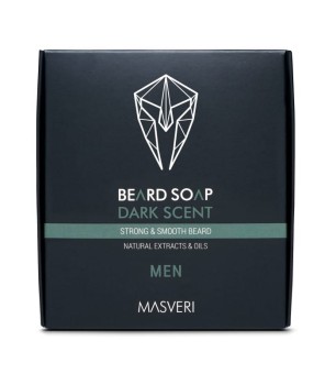 Masveri Mydło do brody DARK SCENT BEARD SOAP 100g