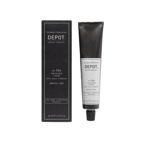 Depot No. 506 Krem koloryzujący bez amoniaku do włosów i brody, titanium  60ml.webp.jpeg