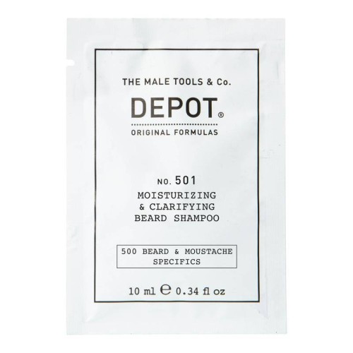 DEPOT NO.501. Szampon nawilżający i oczyszczający do brody 10ml.jpg