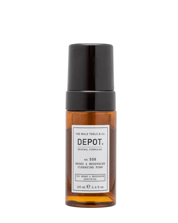 DEPOT No. 508 Pianka do czyszczenia brody i wąsów 100ml.png