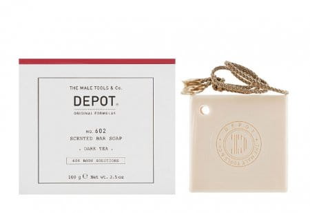 Depot 602 Perfumowane mydło w kostce do mycia ciała o zapachu ciemnej herbaty 100g.jpg