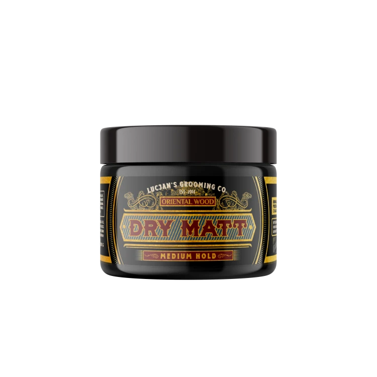 Lucjan's Grooming Matowa pomada do włosów Dry Matt 90ml.png