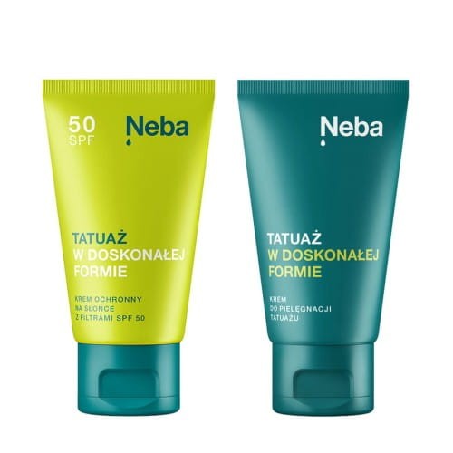 Neba Zestaw do tatuażu Krem + Krem z filtrem SPF50.jpg