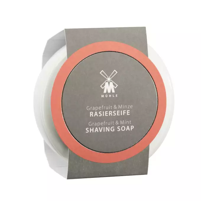 Muhle Mydło do golenia w porcelanowym tyglu Grejpfrut i mięta 65g.webp