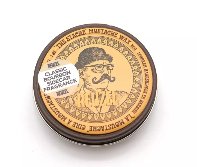 Reuzel Wosk do wąsów BEARD "THE STACHE" BOURBON SIDECAR 28g.jpg.webp