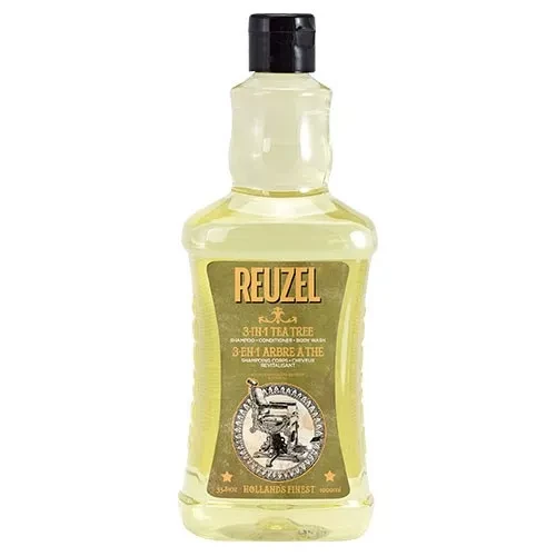 Reuzel 3w1 żel pod prysznic + szampon + odżywka Tea Tree 1000ml.jpg.webp