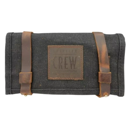American Krew Woskowane etui na narzędzie fryzjerskie BARBER TOOLS ROLL UP POUCH .jpg.webp