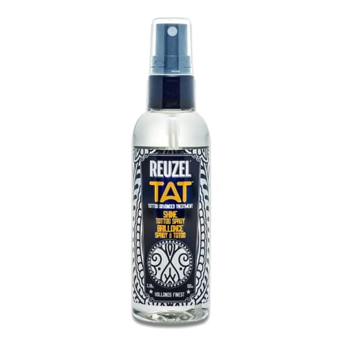Reuzel Spray do tatuażu, nawilżający TAT SHINE Tattoo Spray 100ml.jpg