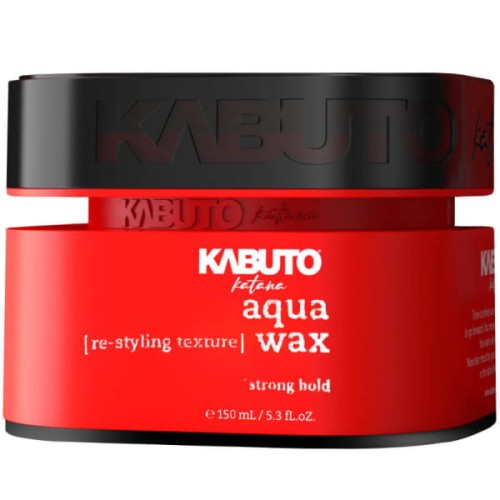 Kabuto Katana Aqua Wax Red Mocna pomada woskowa do włosów dla mężczyzn 150ml.jpg