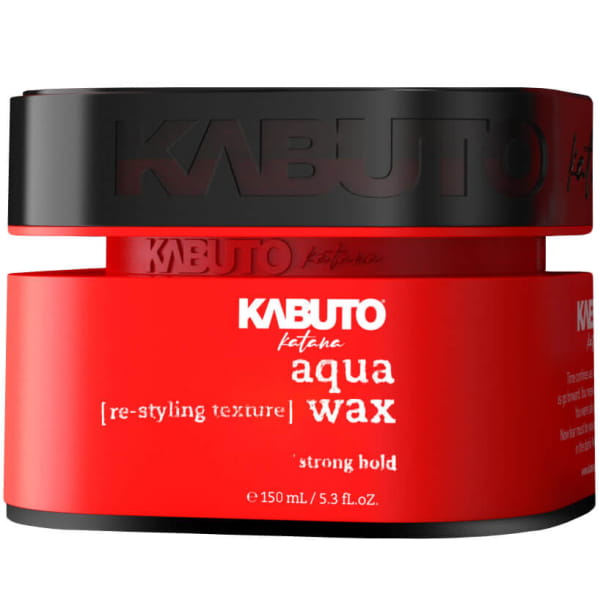 Kabuto Katana Aqua Wax Red Mocna pomada woskowa do włosów dla mężczyzn 150ml.jpg