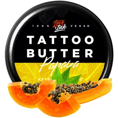 Masło do tatuażu Loveink Tattoo Butter Papaya.webp
