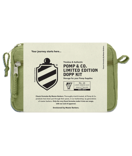 Pomp & Co.-Toiletries Dopp Kit Green Kosmetyczka męska zielona duza 2 przegrody.png