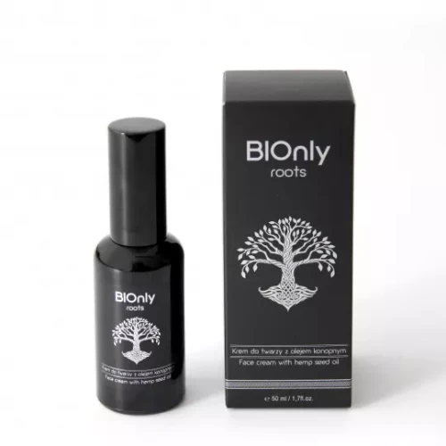 BIOnly Krem do twarzy z olejem konopnym 50ml.webp