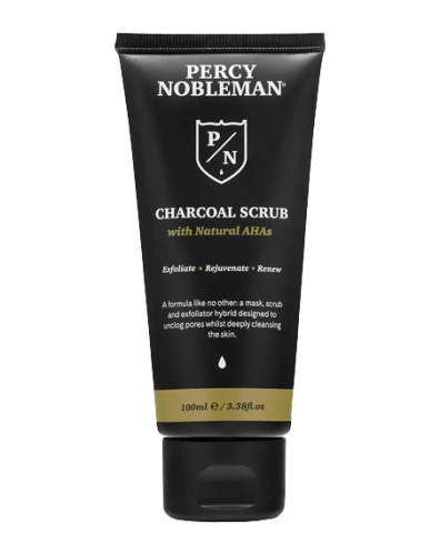 Percy Nobleman Peeling węglowy Charcoal Scrub 100 ml.png