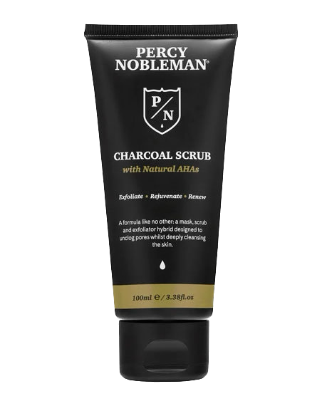 Percy Nobleman Peeling węglowy Charcoal Scrub 100 ml.png