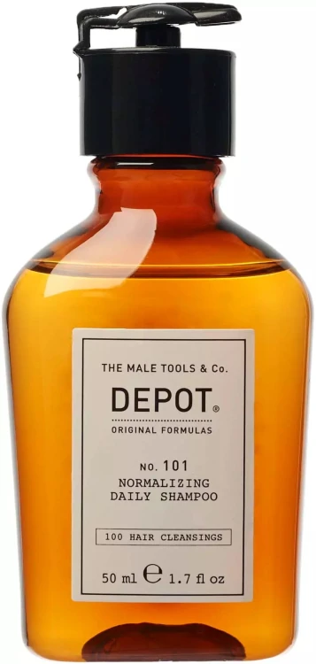 DEPOT 101 Szampon do codziennej pielęgnacji włosów Daily Shampoo 50 ml.jpg