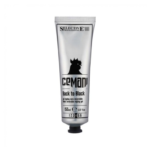 Żel maskujący siwe włosy BACK TO BLACK CEMANI SELECTIVE PROFESSIONAL 150ml