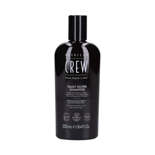 American Crew Szampon do włosów siwych Daily Silver Shampoo 250ml.jpg.webp