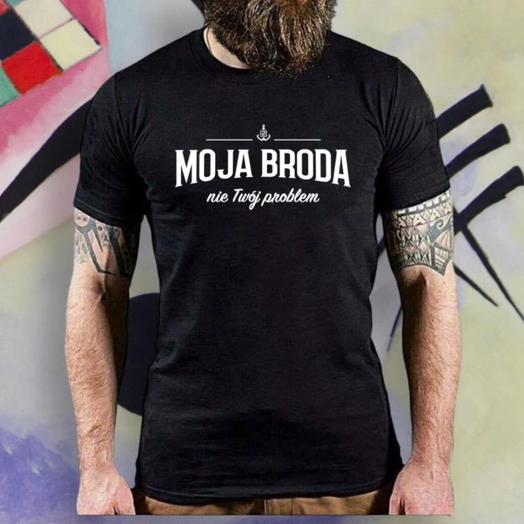 koszulka dla brodacza moja broda nie twoj problem.jpg