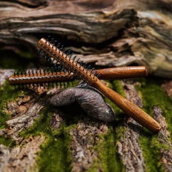 RareCraft Szczotka okrągła roller do włosów i brody, jasna