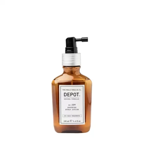 Depot 209 Zaawansowany lotion na podrażnioną skórę głowy z aloesem i ekstraktem z gotu koli 100ml.webp