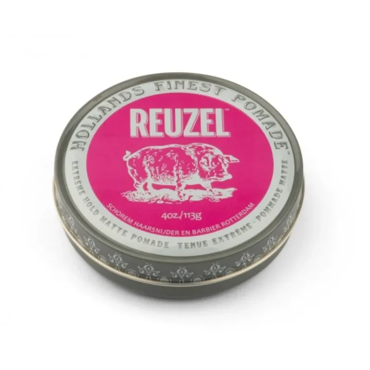 Reuzel Extreme Hold Matte Pink Pomada do włosów 113g.jpg.webp