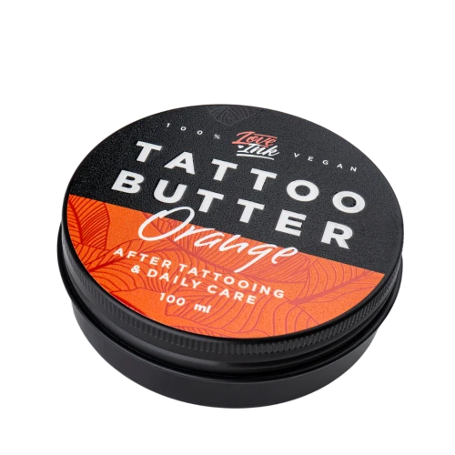 LoveInk Masło do tatuażu Tattoo Butter Orange 100.webp