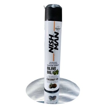 Nishman Spray nabłyszczający do włosów Olive Oil Sheen 400ml