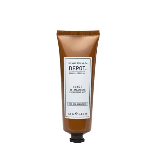 Depot 001 Przywracający równowagę oczyszczający żel do podrażnionej lub podatnej na łuszczenie skóry głowy 125ml.webp