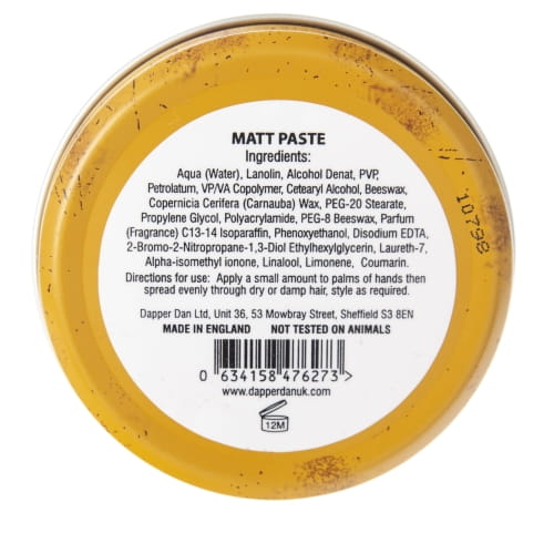 Dapper Dan Matt Paste Matowa pasta do włosów 100.jpg