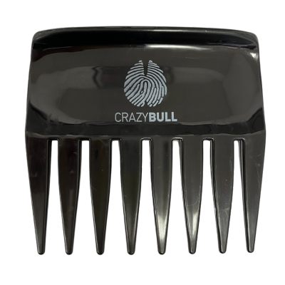 Crazy Bull Styling Comb Black Grzebień do włosów czarny.png.webp