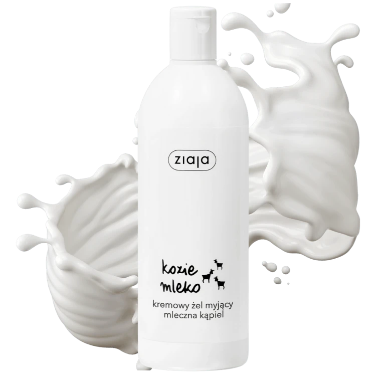 Ziaja Kozie Mleko Kremowy żel myjący mleczna kąpiel 500ml.png