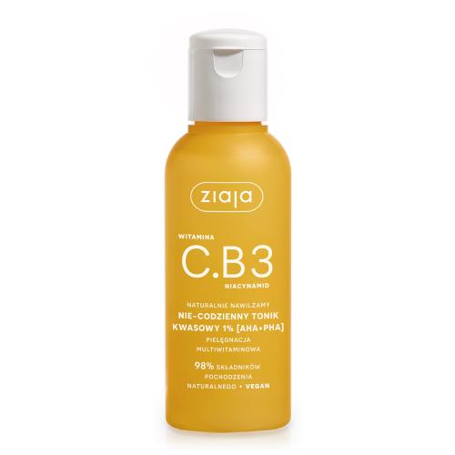 Ziaja Witamina C.B3 Nie-codzienny tonik kwasowy 1% (AHA+PHA) 120ml.jpg