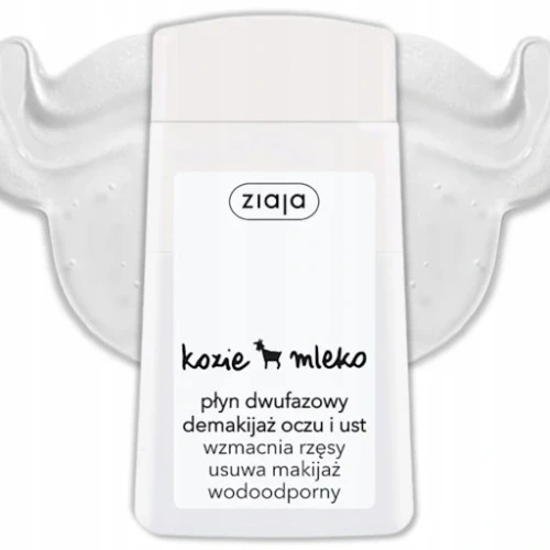 Ziaja Kozie Mleko Płyn dwufazowy do demakijażu oczu i ust 120 ml.webp