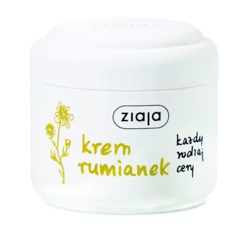 Ziaja Rumianek Krem do twarzy, nawilżający, każdy rodzaj cery 100ml.webp